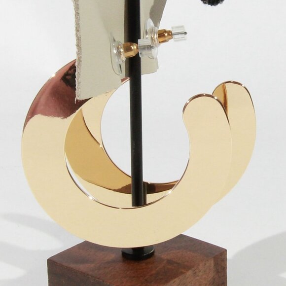 Urban Outfitters Gold Tone Hoop Earrings - Picture 6 of 6